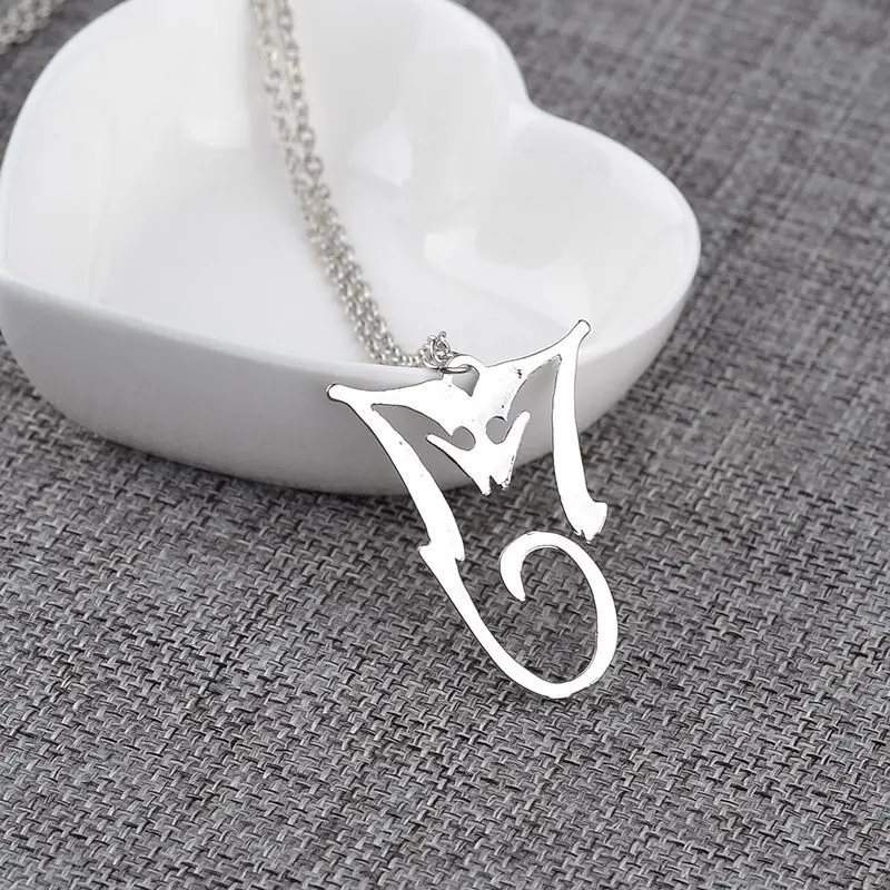 Anime Pendant Necklace - 국제적인 슈퍼스타 마이클 잭슨의 펜던트가 달린