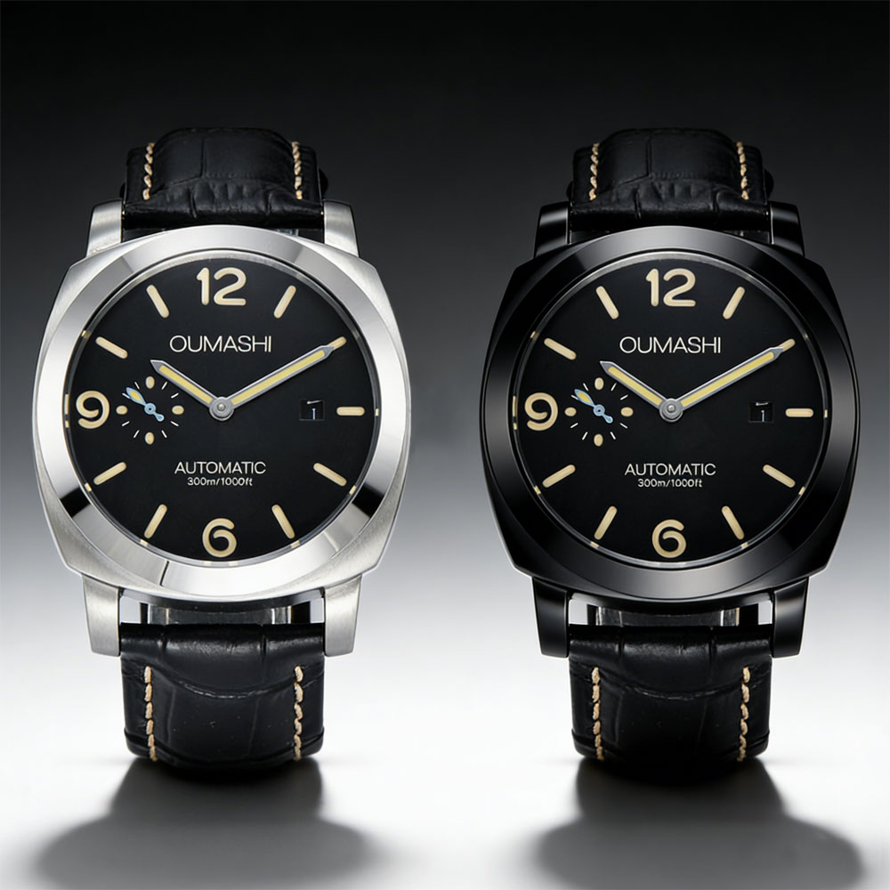 Watch Accessories - 44mm 남성용 시계 Seagull ST2555 무브먼트