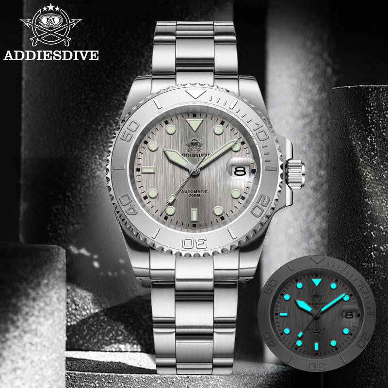 Watch Accessories - ADDIESDIVE AD2087 남성용 시계 방수 20Bar
