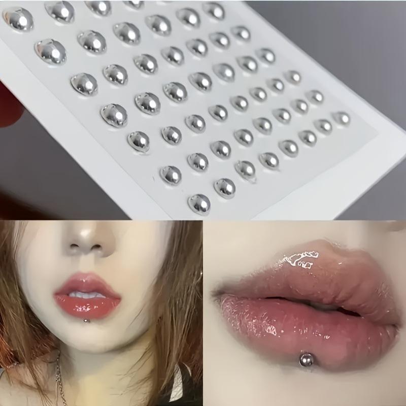 2개입, 방수 기능, 재사용 가능, 가짜 입술 모양의  - Body Jewelry 리뷰 및 가격