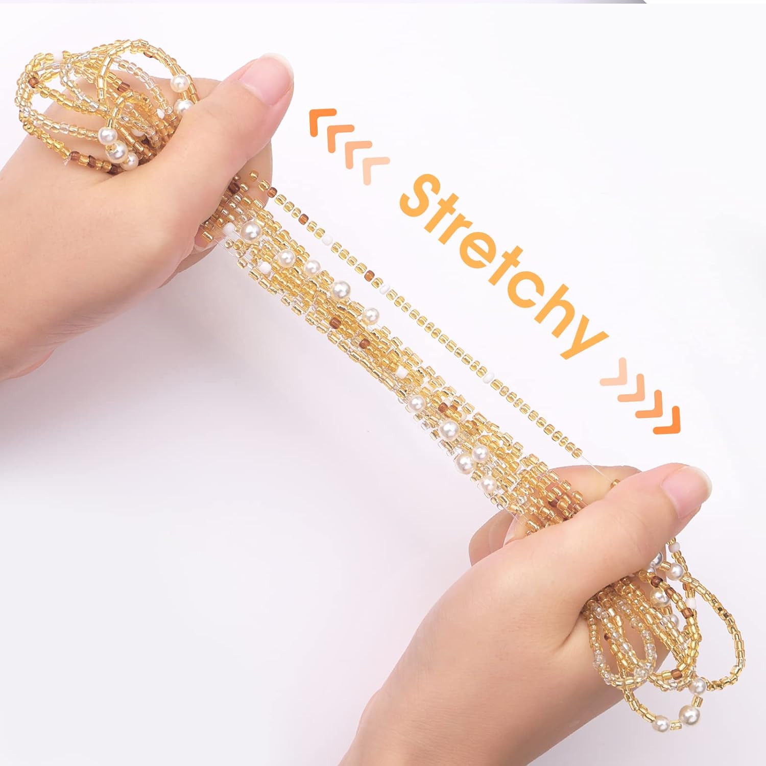 여성용 허리 비즈, 배꼽 비즈, 탄성 체인, 아프리카  - Body Jewelry 리뷰 및 가격