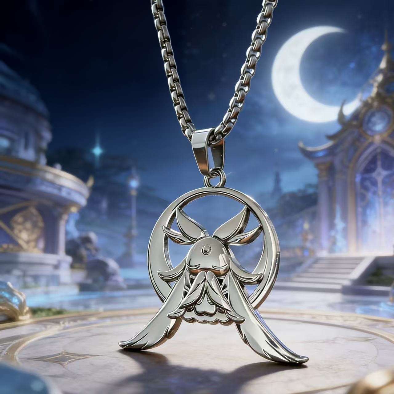 게임 Genshin Impact Columbina Ku - Anime Pendant Necklace 리뷰 및 가격